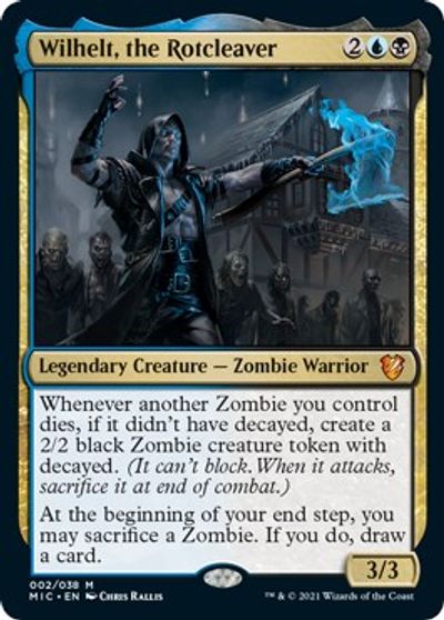 Wilhelt, the Rotcleaver card art