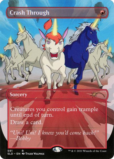 Crash Through card art