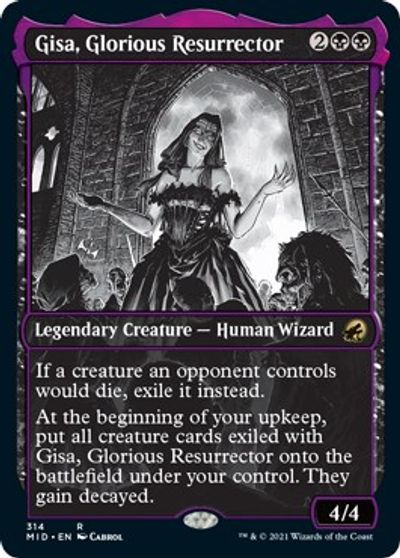 Gisa, Glorious Resurrector (Showcase) card art