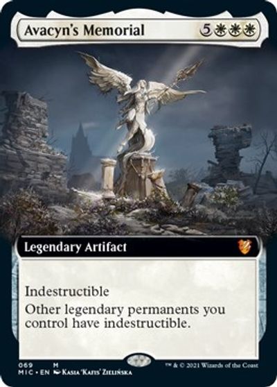 Avacyn's Memorial (Extended Art) card art