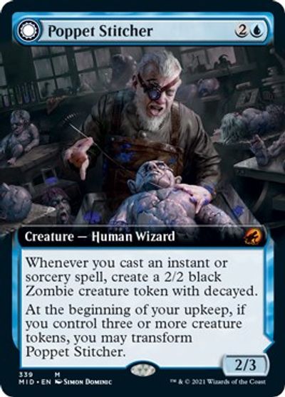 Poppet Stitcher (Extended Art) card art