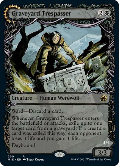 Graveyard Trespasser (Showcase) card art