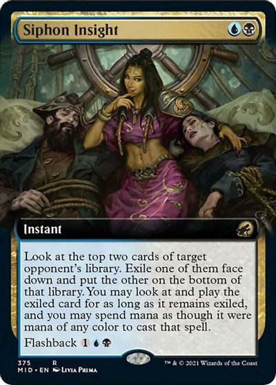 Siphon Insight (Extended Art) card art