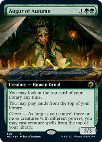 Augur of Autumn (Extended Art) card art