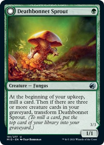 Deathbonnet Sprout card art