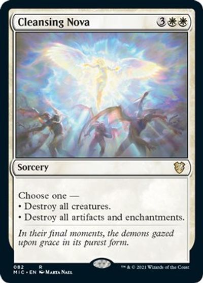 Cleansing Nova card art