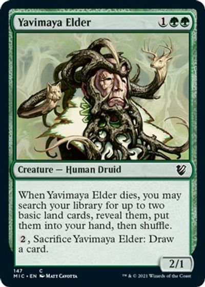 Yavimaya Elder card art