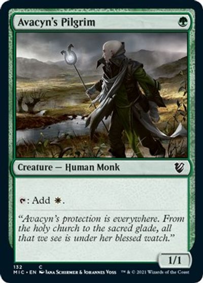 Avacyn's Pilgrim card art