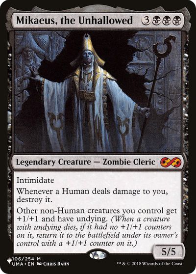Mikaeus, the Unhallowed card art