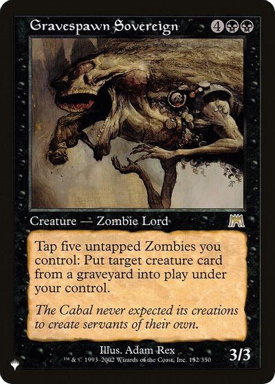 Gravespawn Sovereign card art