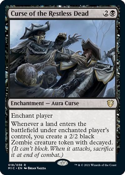 Curse of the Restless Dead card art
