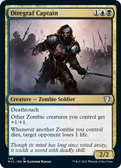 Diregraf Captain card art