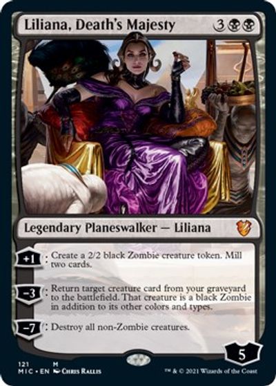 Liliana, Death's Majesty card art