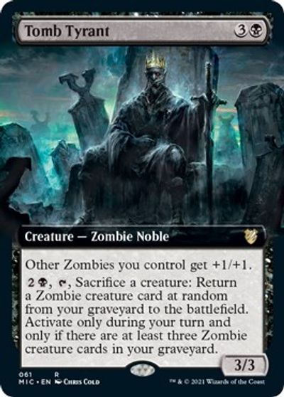 Tomb Tyrant (Extended Art) card art