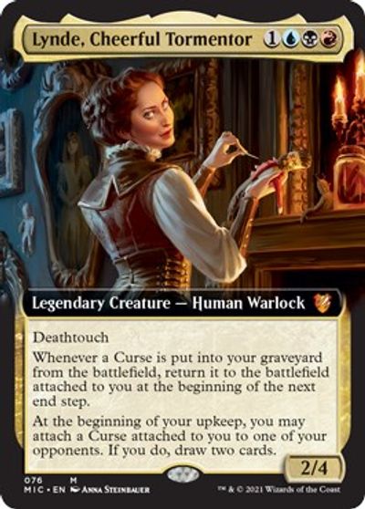 Lynde, Cheerful Tormentor (Extended Art) card art