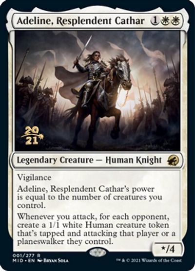 Adeline, Resplendent Cathar card art