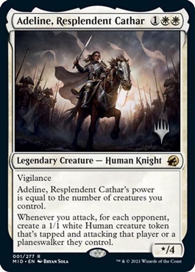 Adeline, Resplendent Cathar card art