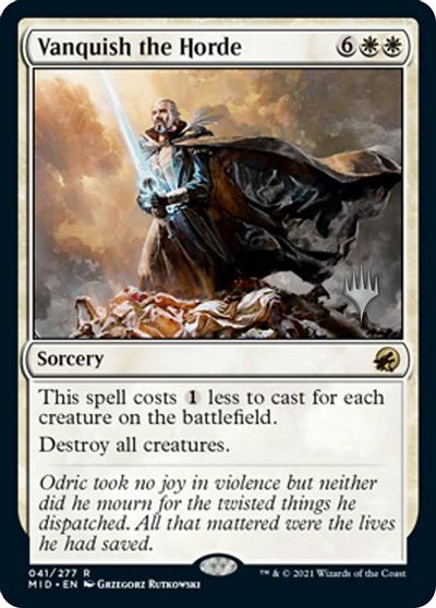 Vanquish the Horde card art
