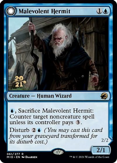 Malevolent Hermit card art