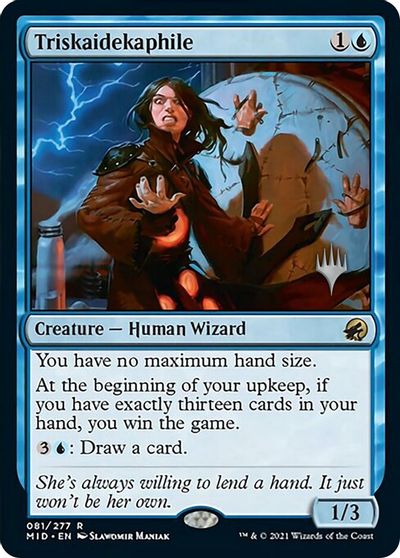 Triskaidekaphile card art