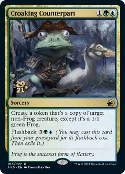 Croaking Counterpart card art