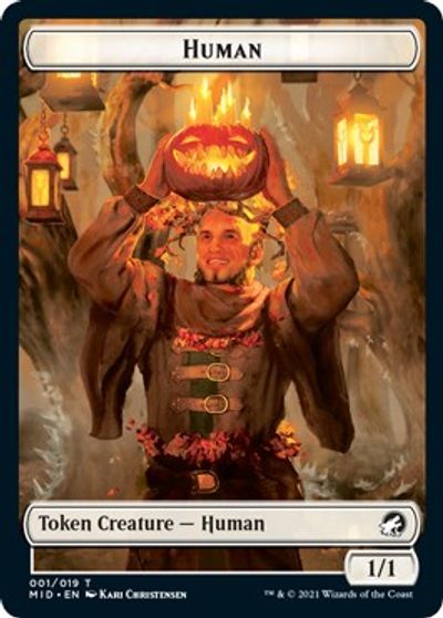 Human Token card art