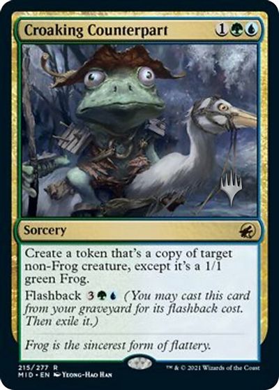 Croaking Counterpart card art