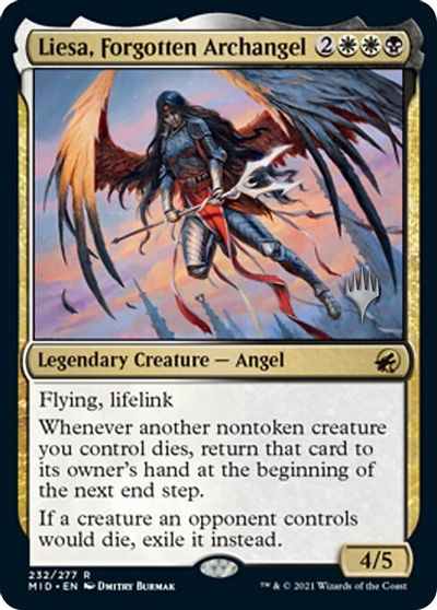 Liesa, Forgotten Archangel card art