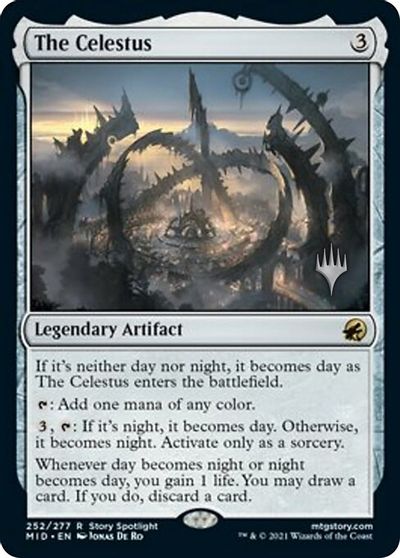 The Celestus card art
