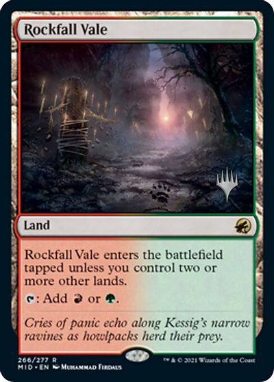 Rockfall Vale card art