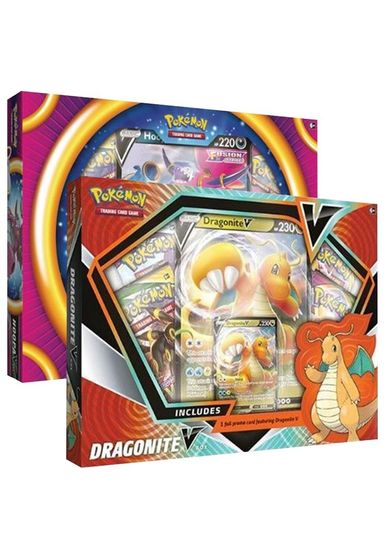Hoopa V Box / Dragonite V Box [Set of 2] card art