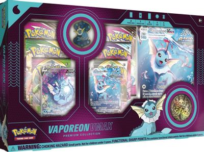 Vaporeon VMAX Premium Collection card art