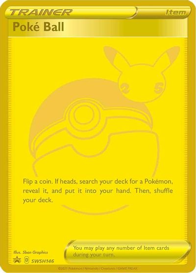 Poke Ball - SWSH146 card art
