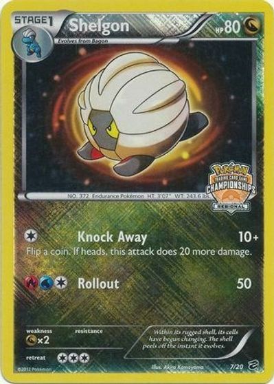 Shelgon - 7/20 (Regional Championships) card art