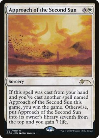 Approach of the Second Sun card art