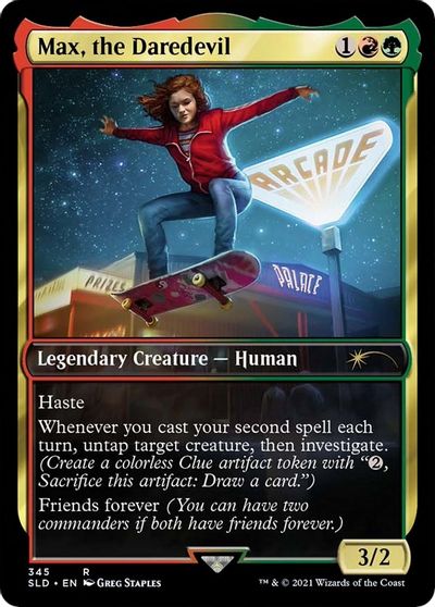 Max, the Daredevil card art