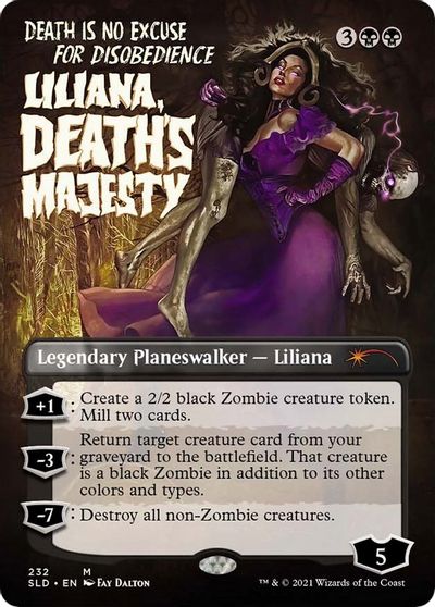 Liliana, Death's Majesty card art