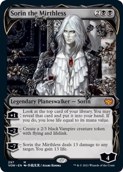 Sorin the Mirthless (Showcase) card art