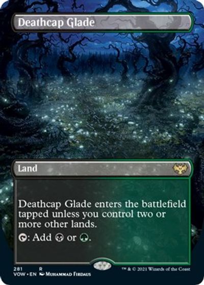 Deathcap Glade (Borderless) card art