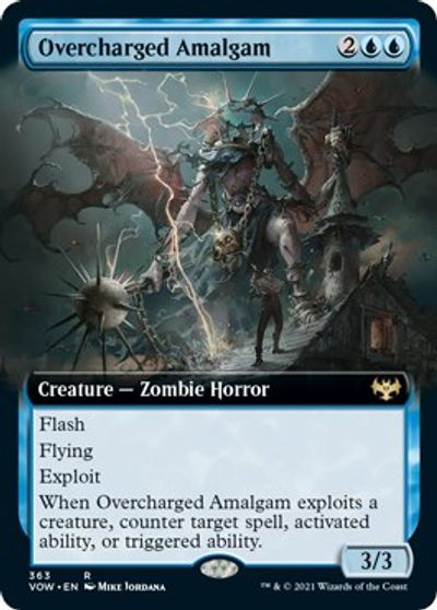 Overcharged Amalgam (Extended Art) card art