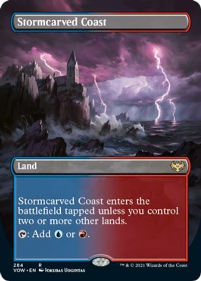 Stormcarved Coast (Borderless) card art