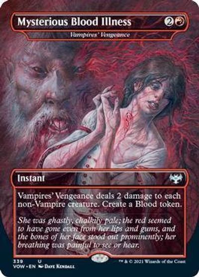 Mysterious Blood Illness - Vampires' Vengeance card art