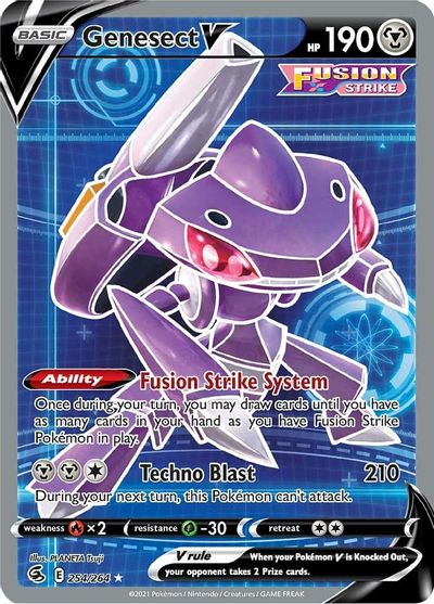 Genesect V (Full Art) card art