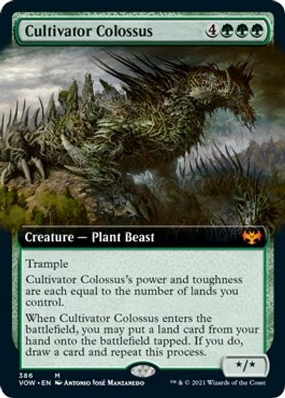 Cultivator Colossus (Extended Art) card art