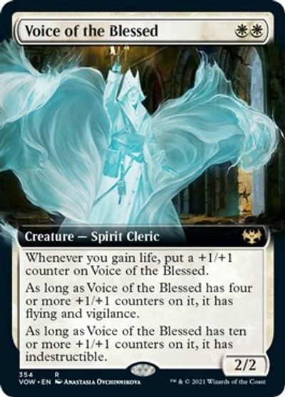 Voice of the Blessed (Extended Art) card art