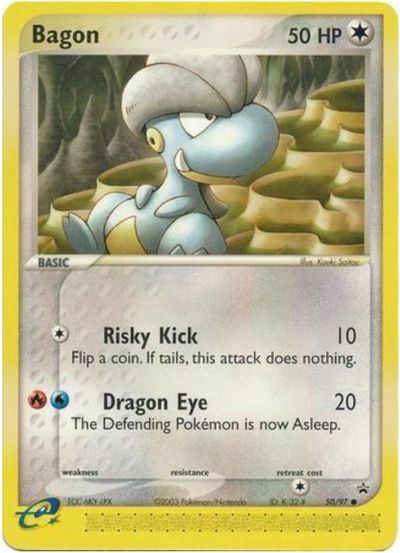 Bagon - 50/97 (Black Star) card art