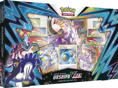 Rapid Strike Urshifu VMAX Premium Collection card art