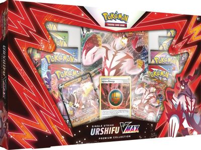 Single Strike Urshifu VMAX Premium Collection card art