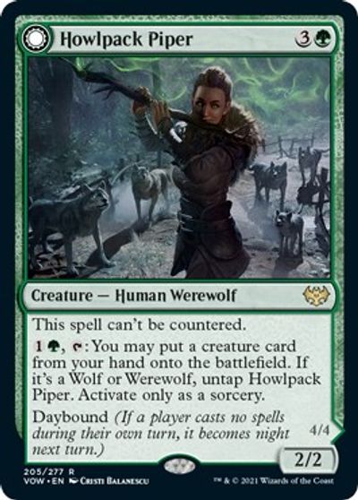 Howlpack Piper card art