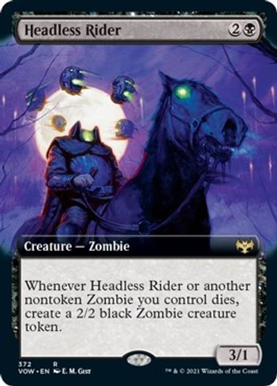 Headless Rider (Extended Art) card art